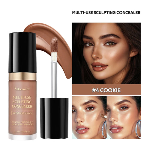 Foundation Coverage Concealer Multi-Use Cream Oil Free Long Lasting