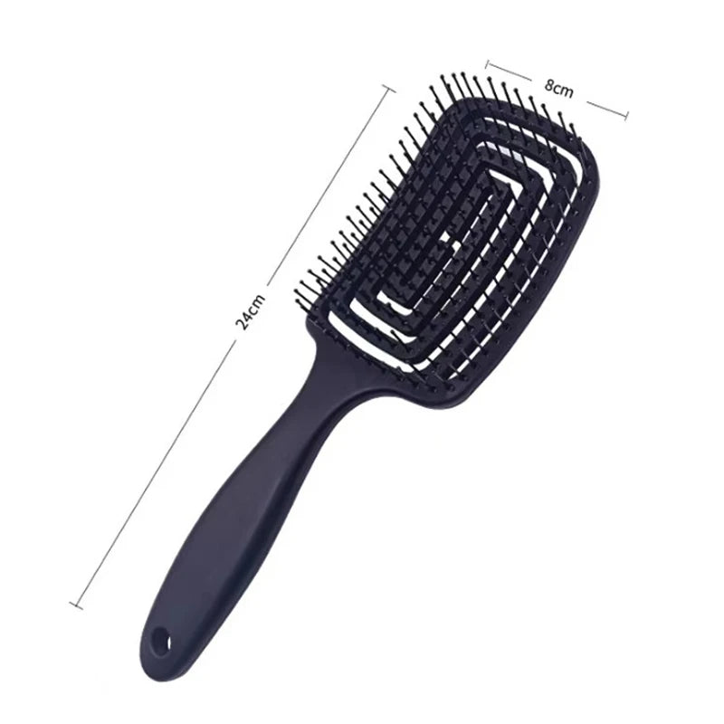 1pcs Massage Combs Salon Wet Hair Brush Women's Hairdressing Styling