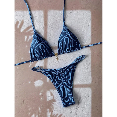 Sexy Leopard Push Up Bikinis Two Piece Bathing Suits 2026 Micro Bikini
