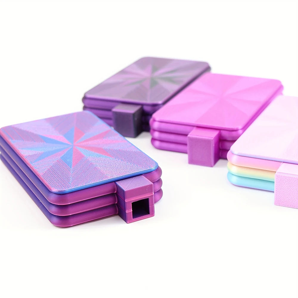 Gradient Color Diamond Art Tray With Lid, Diamond Painting Storage