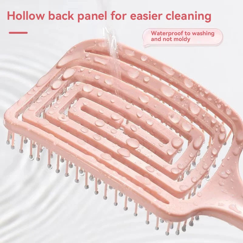 1pcs Massage Combs Salon Wet Hair Brush Women's Hairdressing Styling