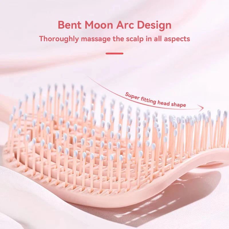 1pcs Massage Combs Salon Wet Hair Brush Women's Hairdressing Styling