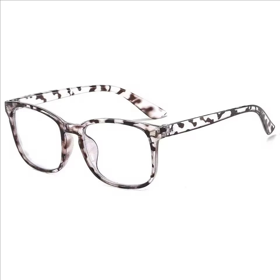 1/3PCS Minimalist Square Transparent Lens Glasses - Blue Light Barrier