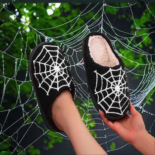 Halloween Spider Web Pattern Horror Yinsen Atmosphere Fashion