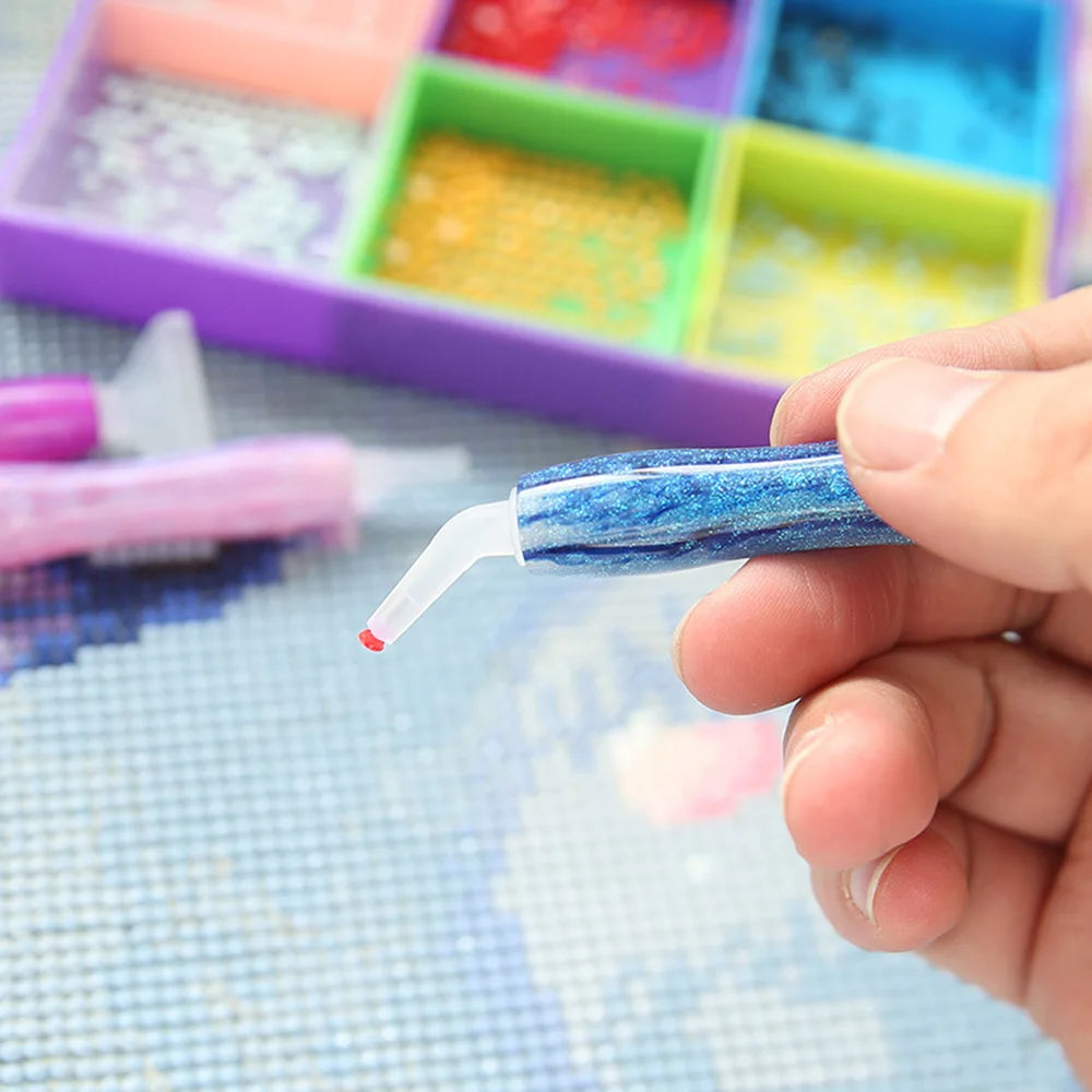 5D Resin Diamond Painting Pen Thread Plastic Replacement Pen Heads