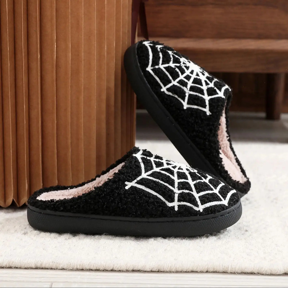 Halloween Spider Web Pattern Horror Yinsen Atmosphere Fashion