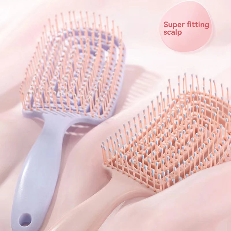 1pcs Massage Combs Salon Wet Hair Brush Women's Hairdressing Styling