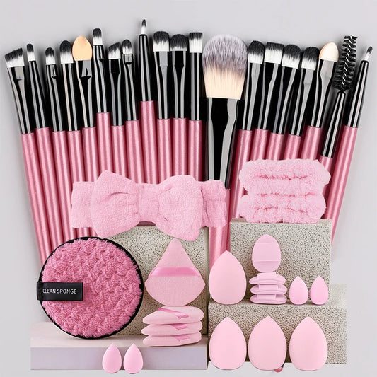 Makeup Brush Set 20Pcs Kit Soft Fluffy Eye Shadow Brushes Cosmetic