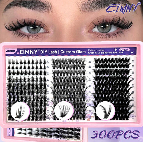 Show-Stopping Top & Bottom Lash Kit – 250/740 Cluster Shell Fluffy