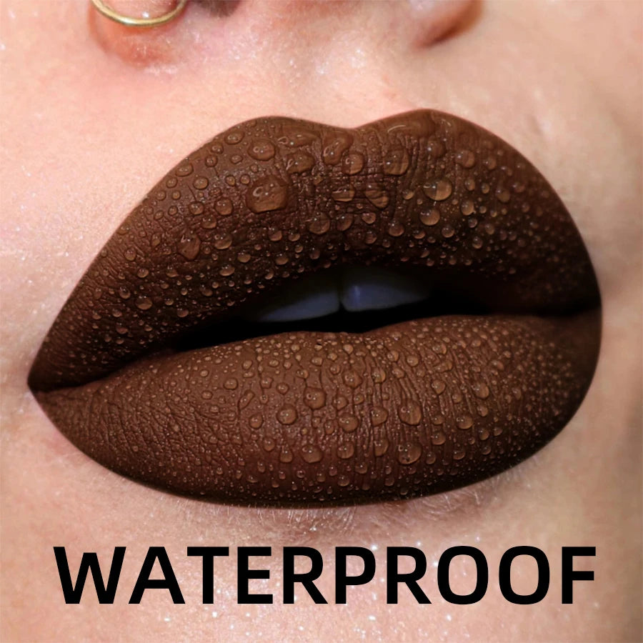 1Pcs Matte Waterproof Color Lip Gloss Lasting Liquid Lipstick Velvet