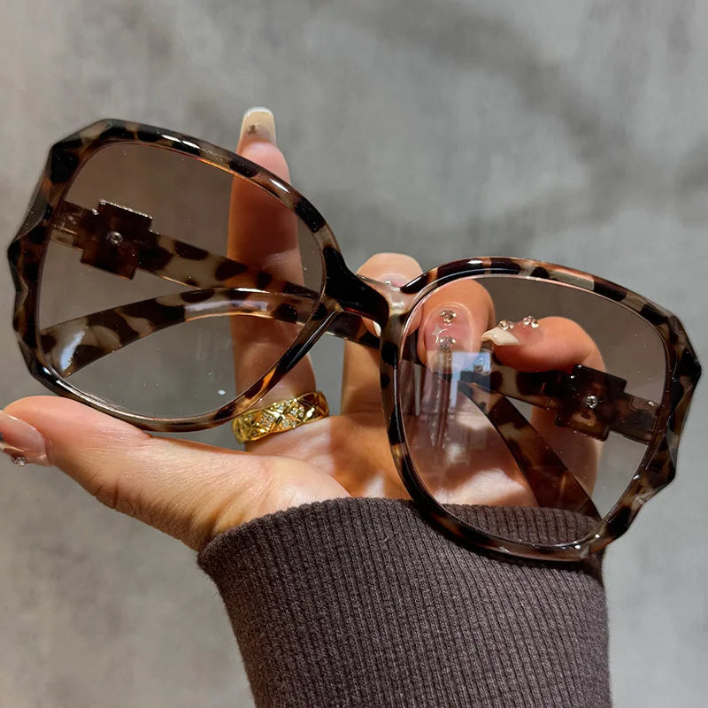 Prescription Reading Glasses with Brown Lenses, Sunglasses-in-One,