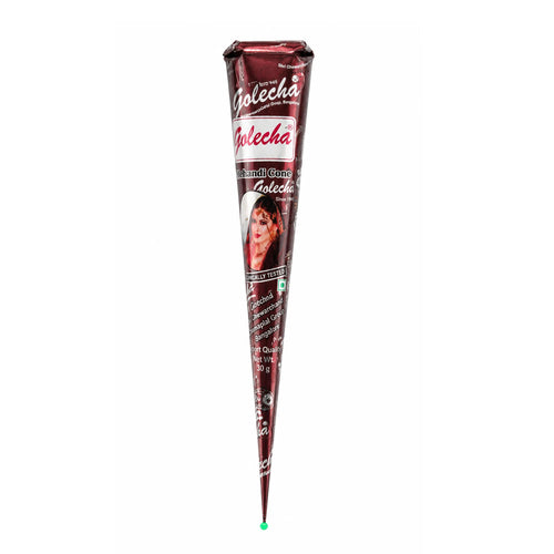 GOLECHA Brown Henna Freckle Tattoo Paste 30g Natural Body Paint Cone