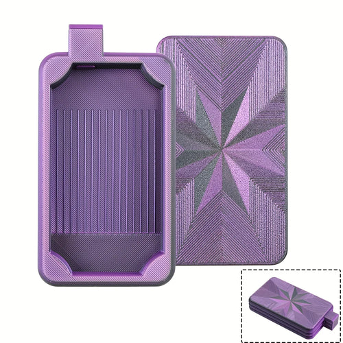 Gradient Color Diamond Art Tray With Lid, Diamond Painting Storage