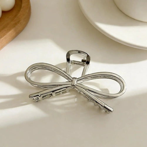 Punk Metal Hair Claw Clip for Thick Liquid Irregular Pattern Barrettes