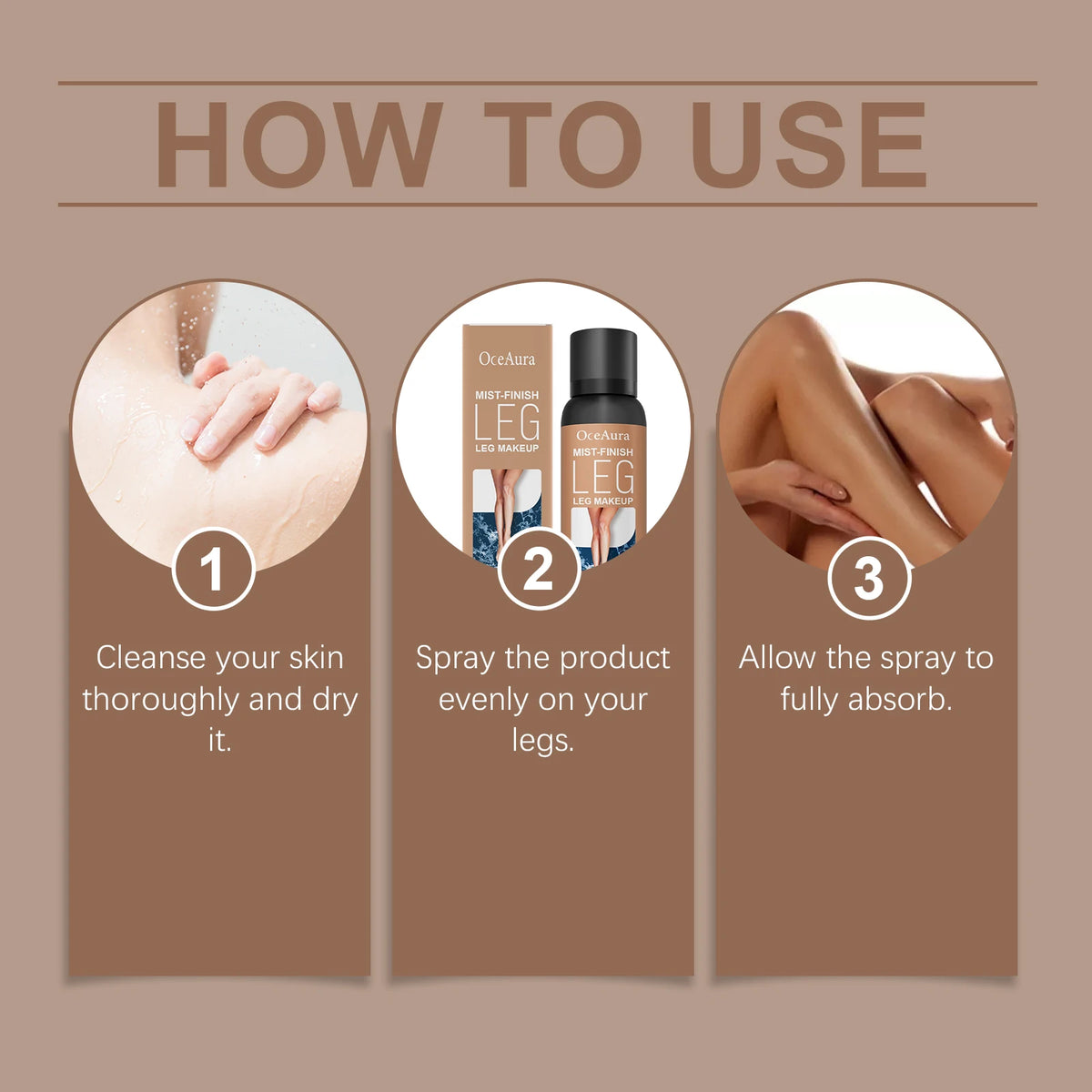 100ml Leg Makeup Long Lasting Waterproof Anti-Transfer Concealer