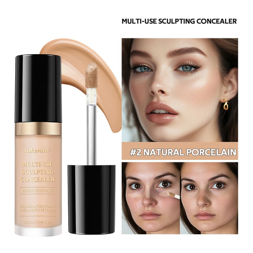 Foundation Coverage Concealer Multi-Use Cream Oil Free Long Lasting