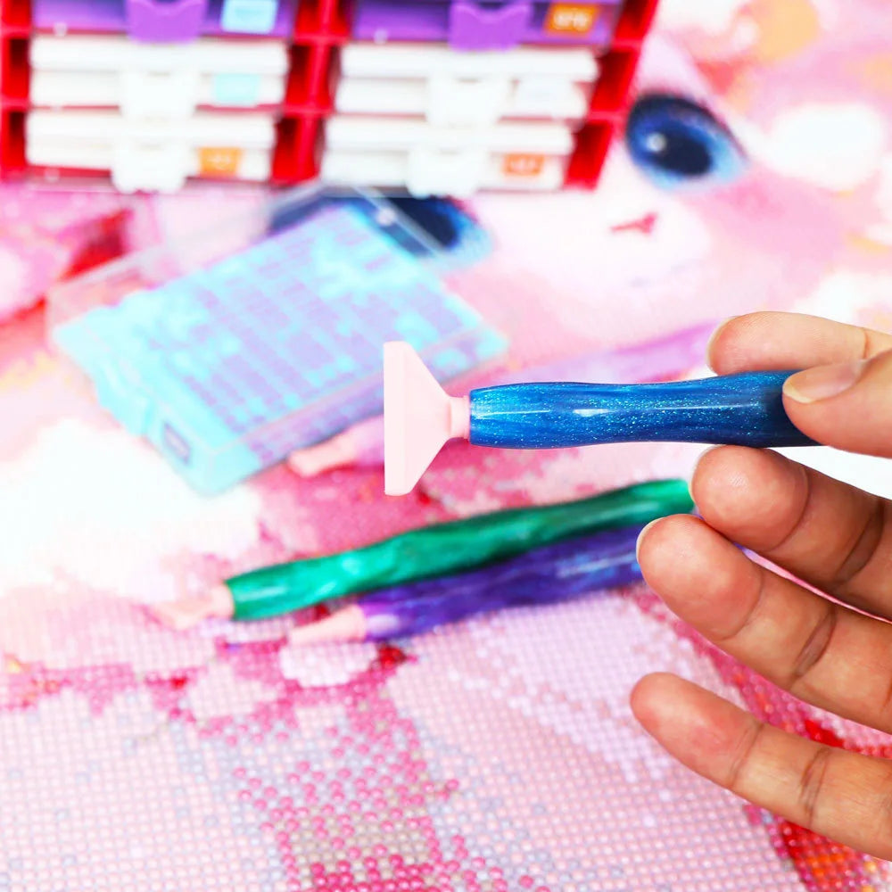 5D Resin Diamond Painting Pen Thread Plastic Replacement Pen Heads