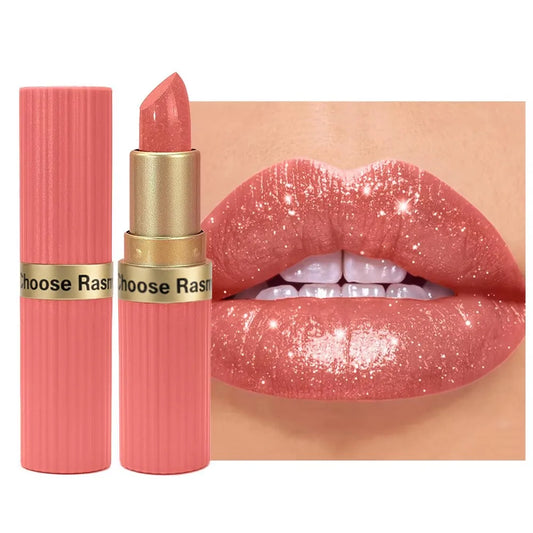 CHOOSE RASME 6 colors chocolate bar lipstick makeup pearl matte matte