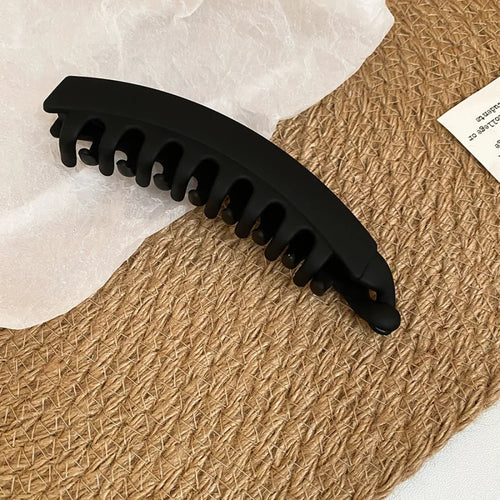 1/3 Pcs Tortoiseshell Banana Hair Clip Fish Shaped Hairpin Women