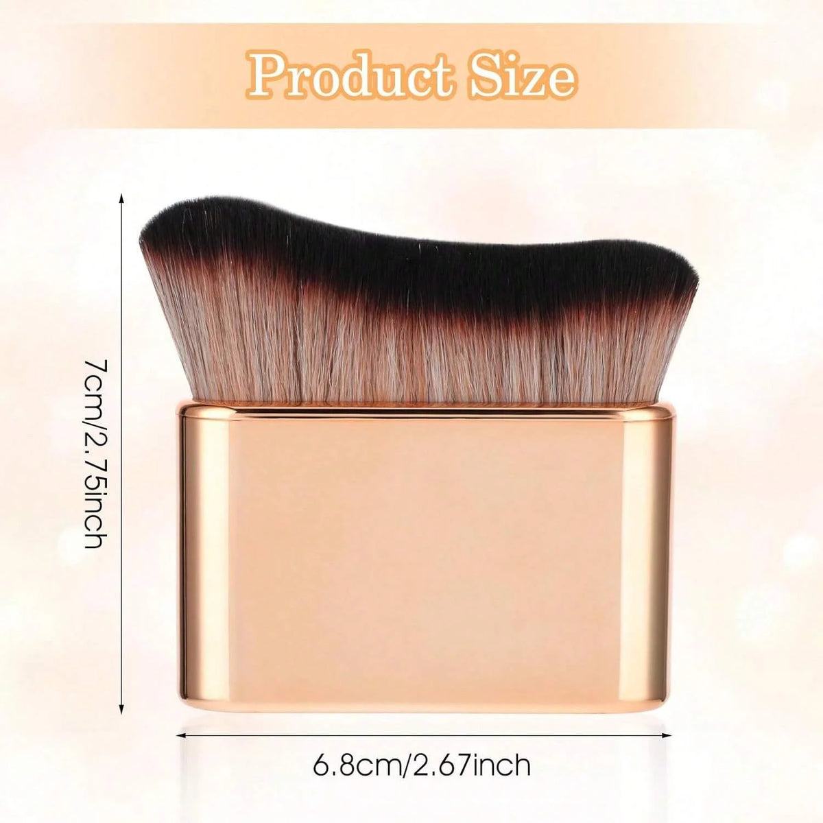 Self Tan Brush Soft Body Makeup Brush Portable Self Tanning Brush Self