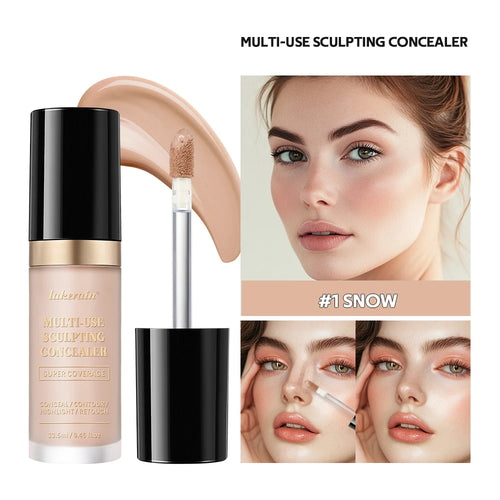 Foundation Coverage Concealer Multi-Use Cream Oil Free Long Lasting