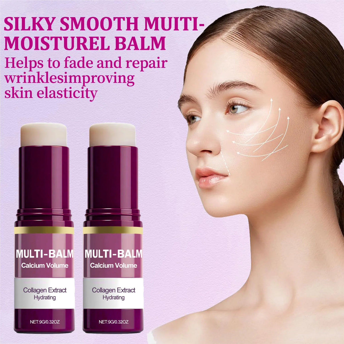 Korean Calcium Volume Multi Balm Stick - Hydrating & Firming Stick