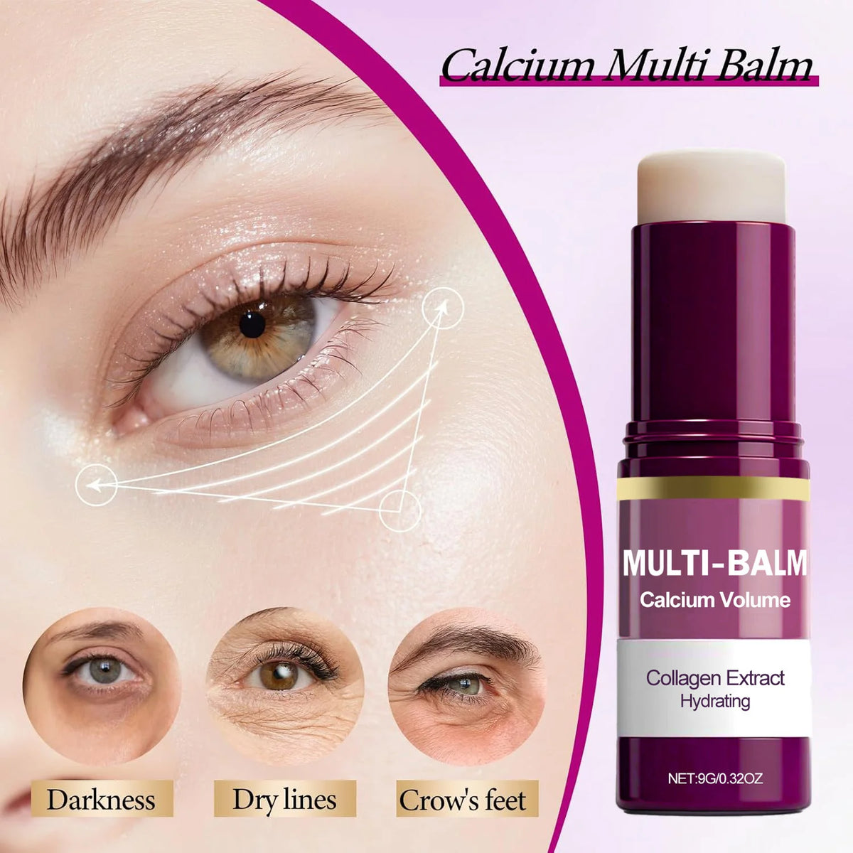 Korean Calcium Volume Multi Balm Stick - Hydrating & Firming Stick