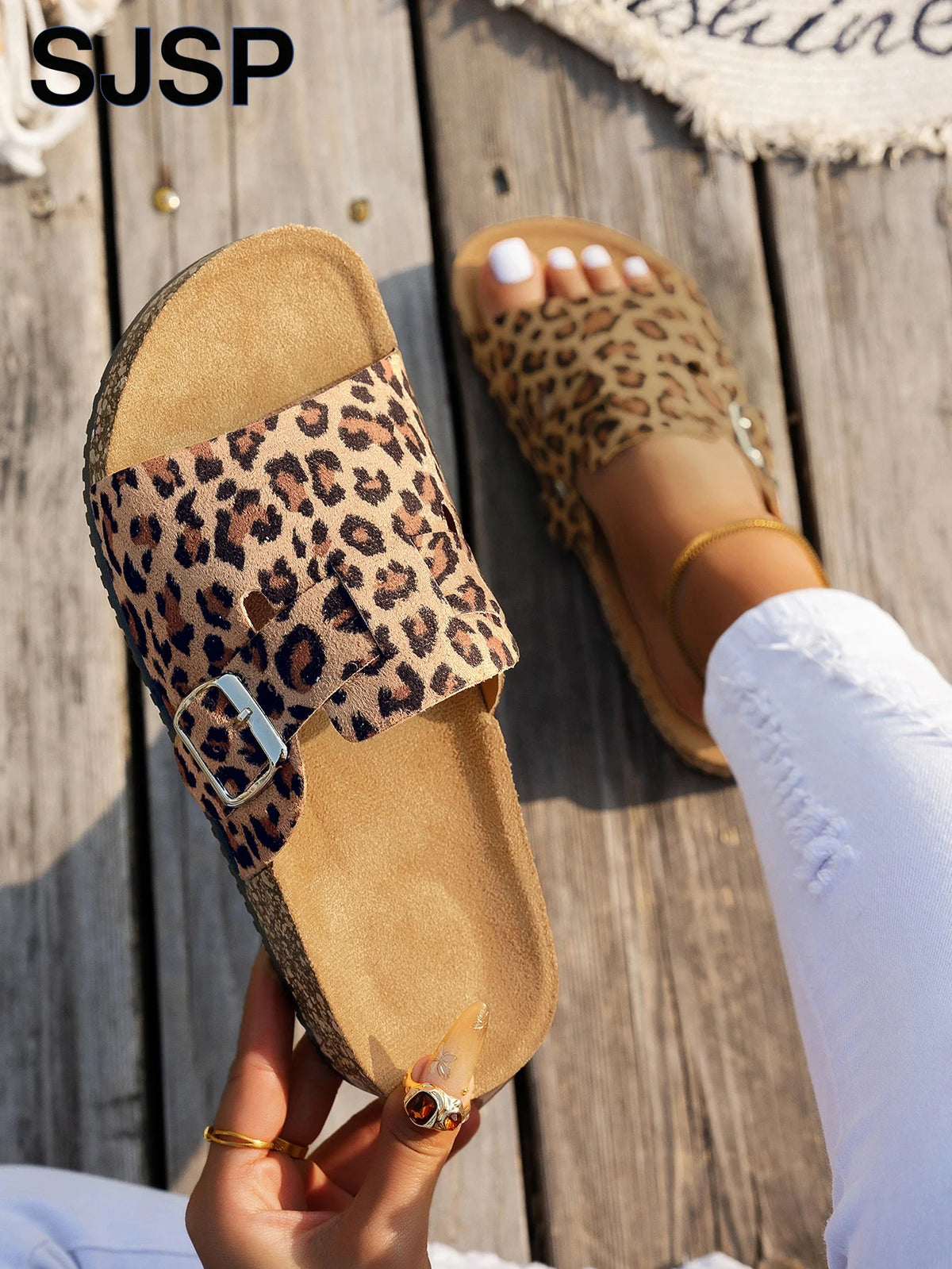 Four-Season Open-Toe Sandals for Outdoor Wear, New Spring and Autumn