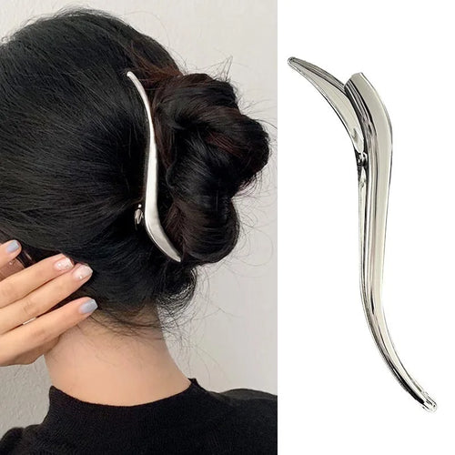 Halloween Black Spider Hair Claw Clips Gothic Metal Hair Clips Strong