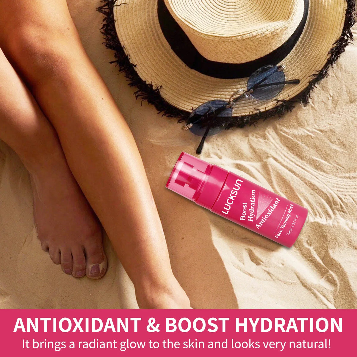 Body Self Tanning Spray Intensive Brown Boosting Summer Sunscreen