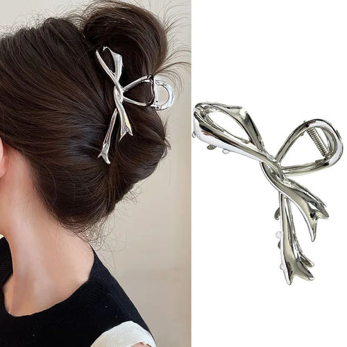 Halloween Black Spider Hair Claw Clips Gothic Metal Hair Clips Strong